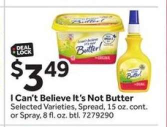 I Can't Believe It's Not Butter!