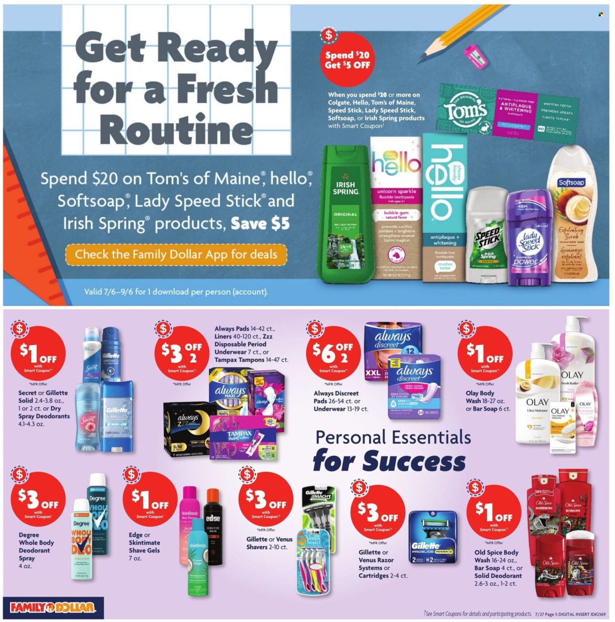 Family Dollar ad - 07/27/2025 - 08/02/2025. Page 11