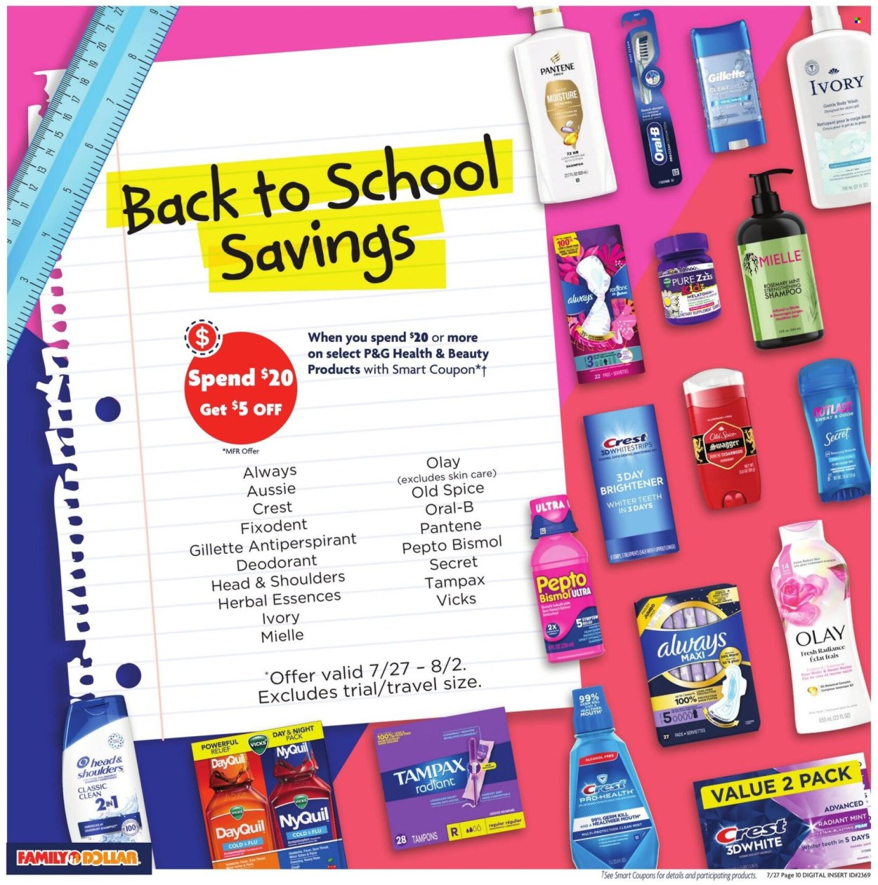 Family Dollar ad - 07/27/2025 - 08/02/2025. Page 12