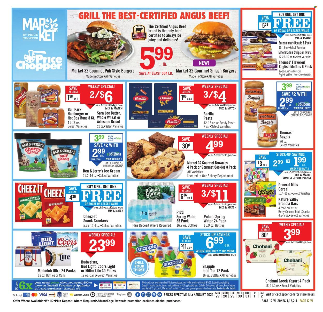 Price Chopper ad - 07/27/2025 - 08/02/2025. Page 12