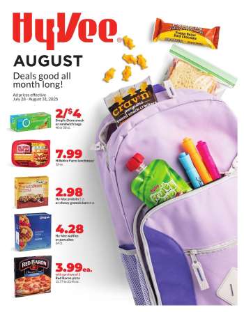 Hy-Vee Flyer - 07/28/2025 - 07/31/2025.
