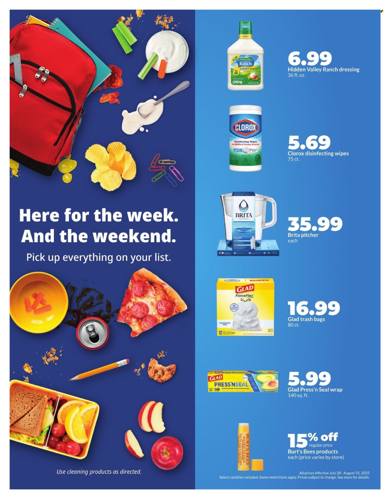 Hy-Vee ad - 07/28/2025 - 07/31/2025. Page 4