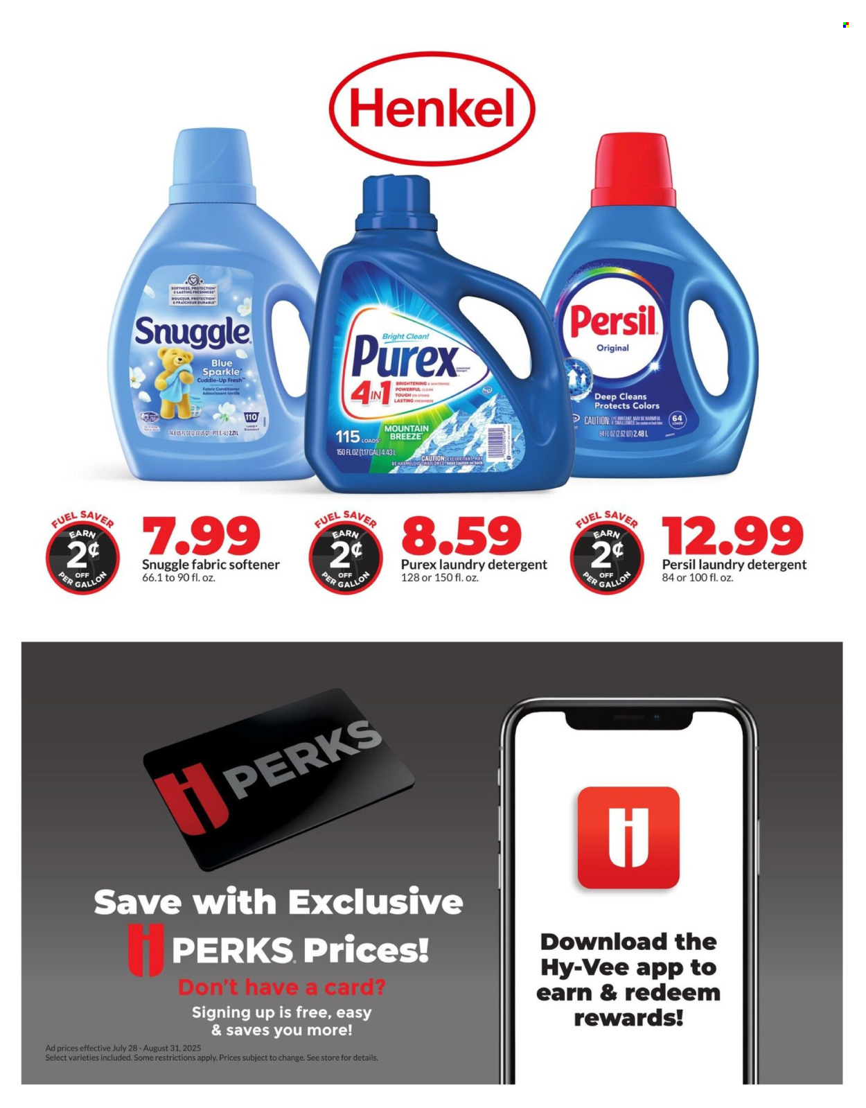 Hy-Vee ad - 07/28/2025 - 07/31/2025. Page 17