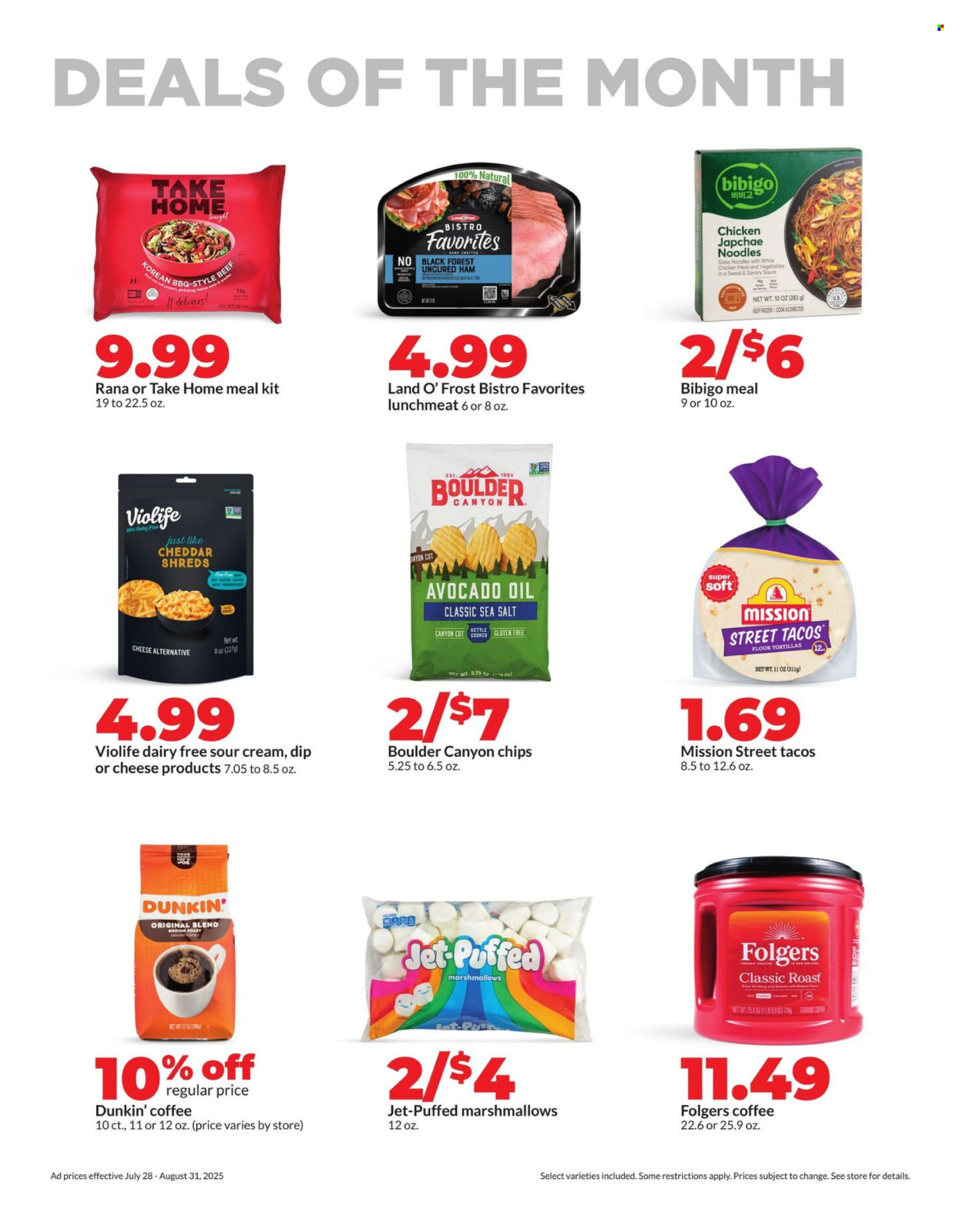 Hy-Vee ad - 07/28/2025 - 07/31/2025. Page 19