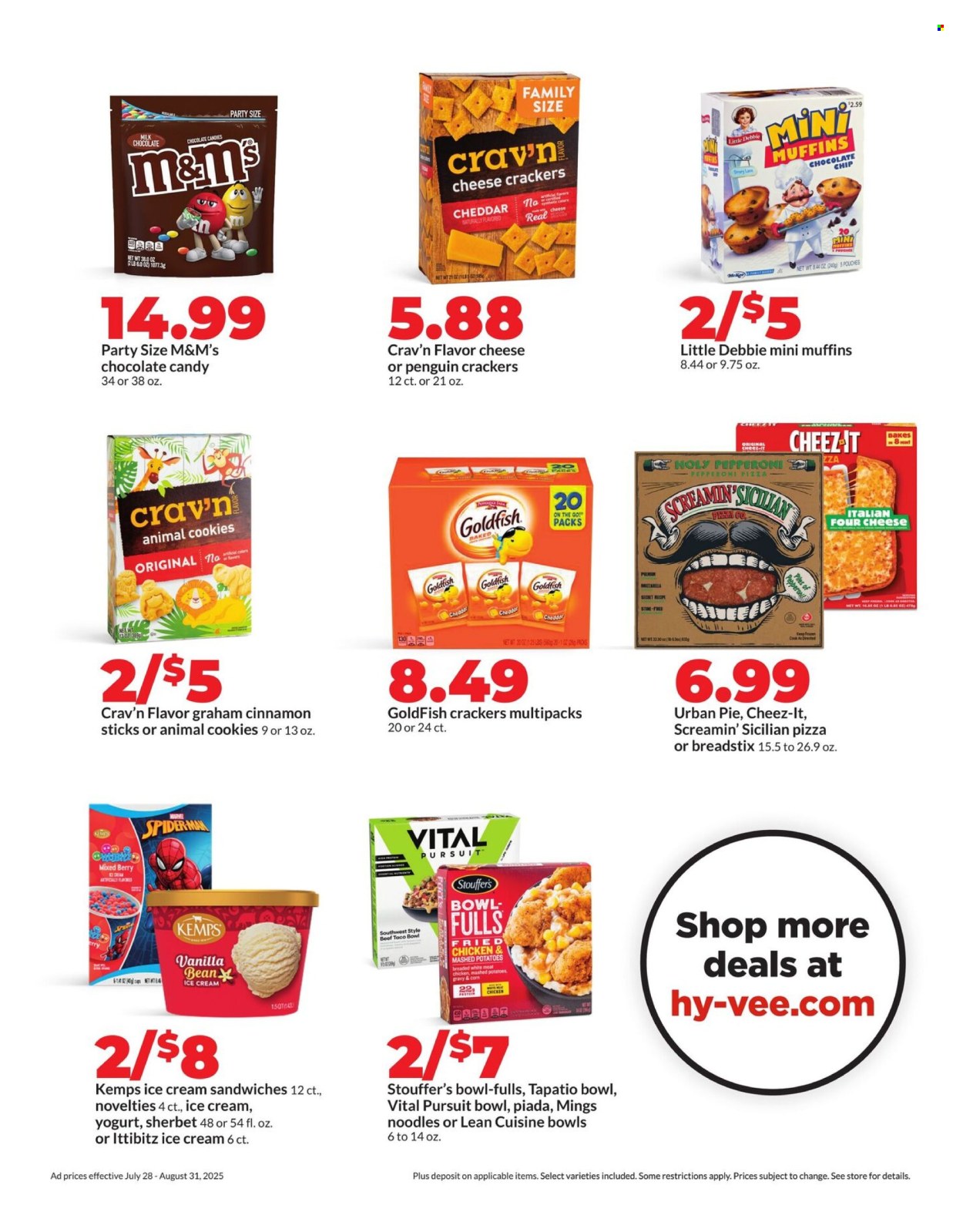 Hy-Vee ad - 07/28/2025 - 07/31/2025. Page 21
