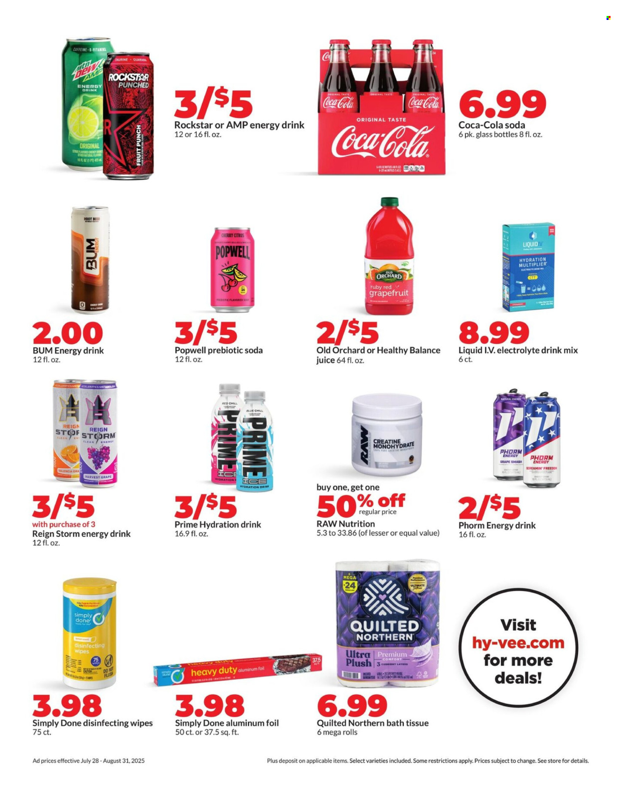 Hy-Vee ad - 07/28/2025 - 07/31/2025. Page 23