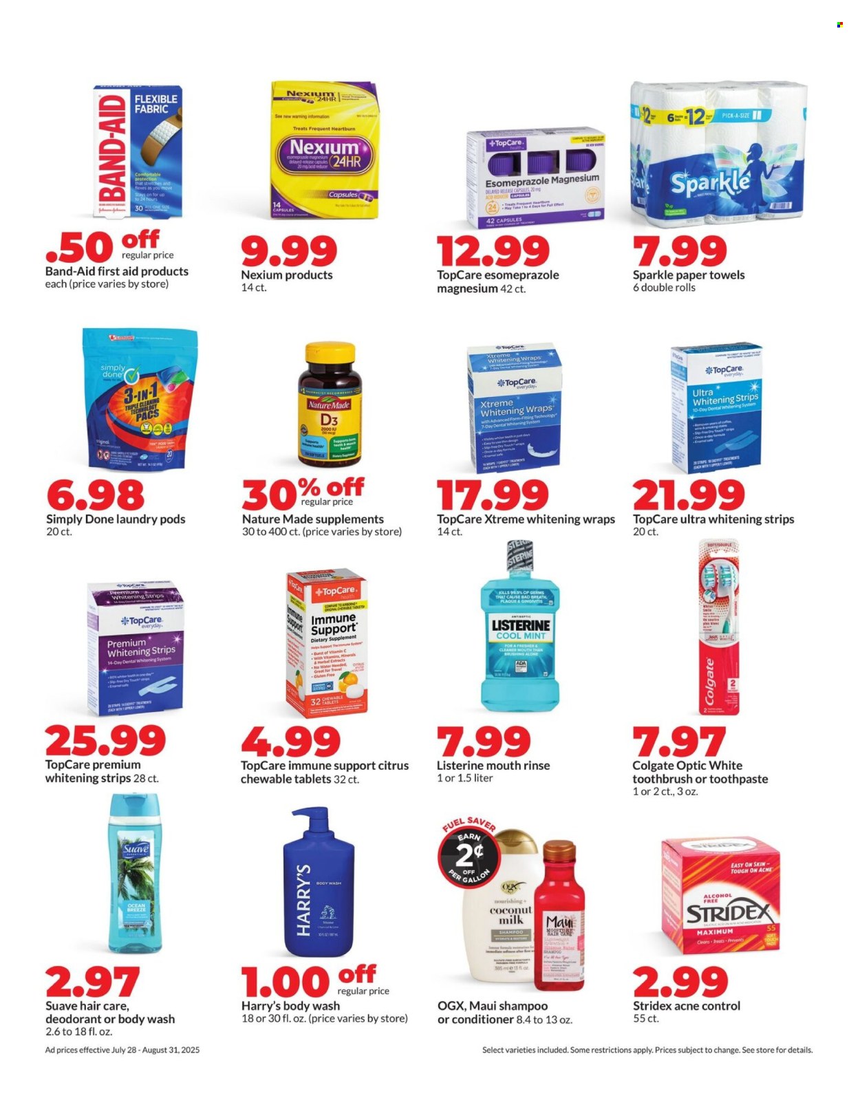 Hy-Vee ad - 07/28/2025 - 07/31/2025. Page 24