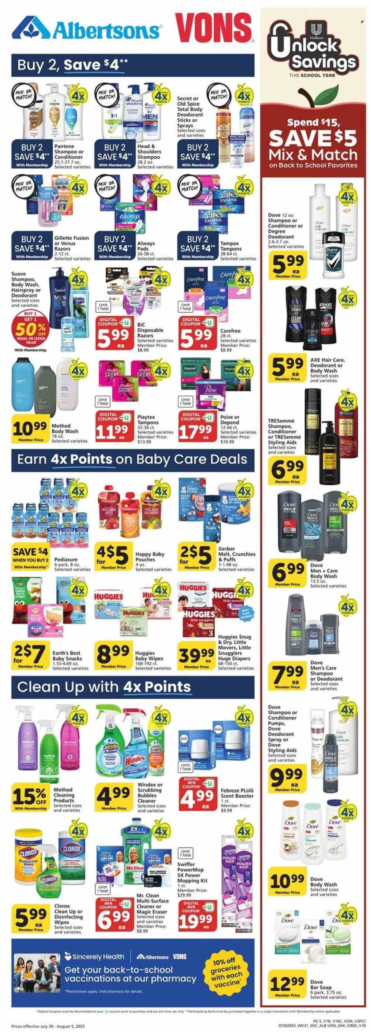 Albertsons ad - 07/30/2025 - 08/05/2025. Page 4