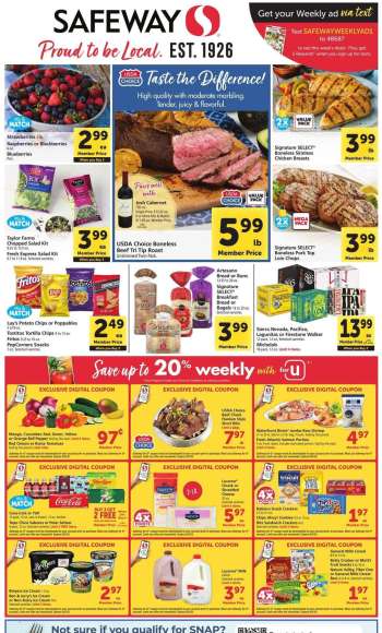 Safeway Flyer - 07/30/2025 - 08/05/2025.