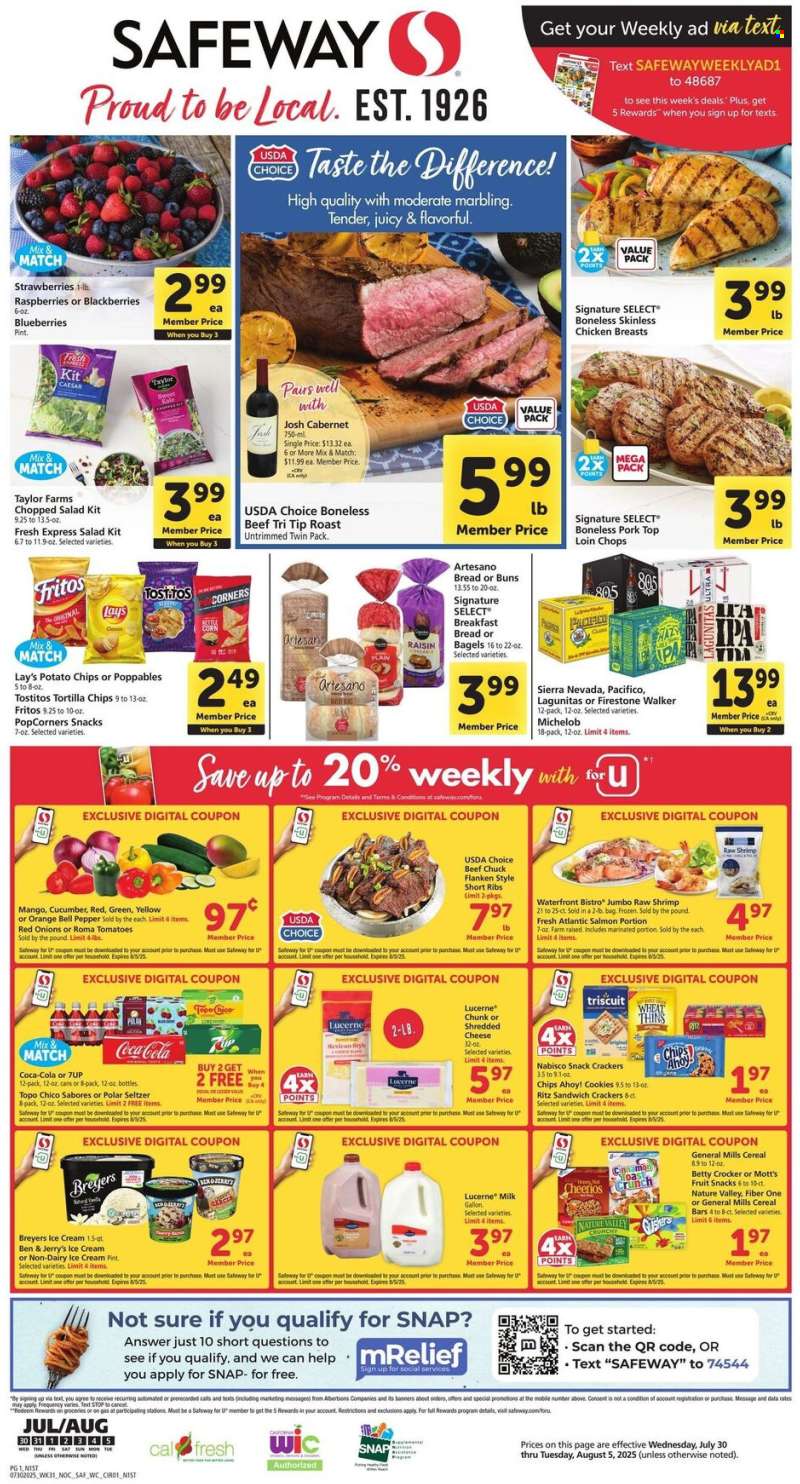 Safeway Flyer - 07/30/2025 - 08/05/2025.