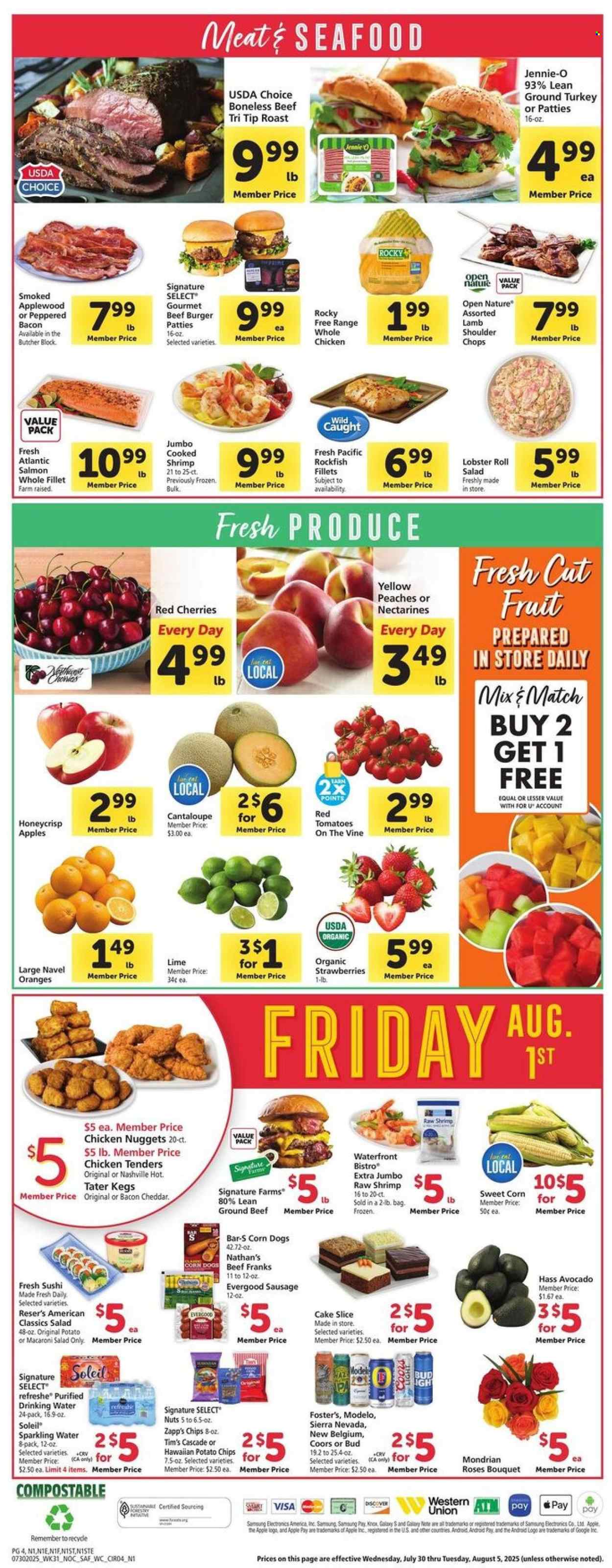 Safeway ad - 07/30/2025 - 08/05/2025. Page 4