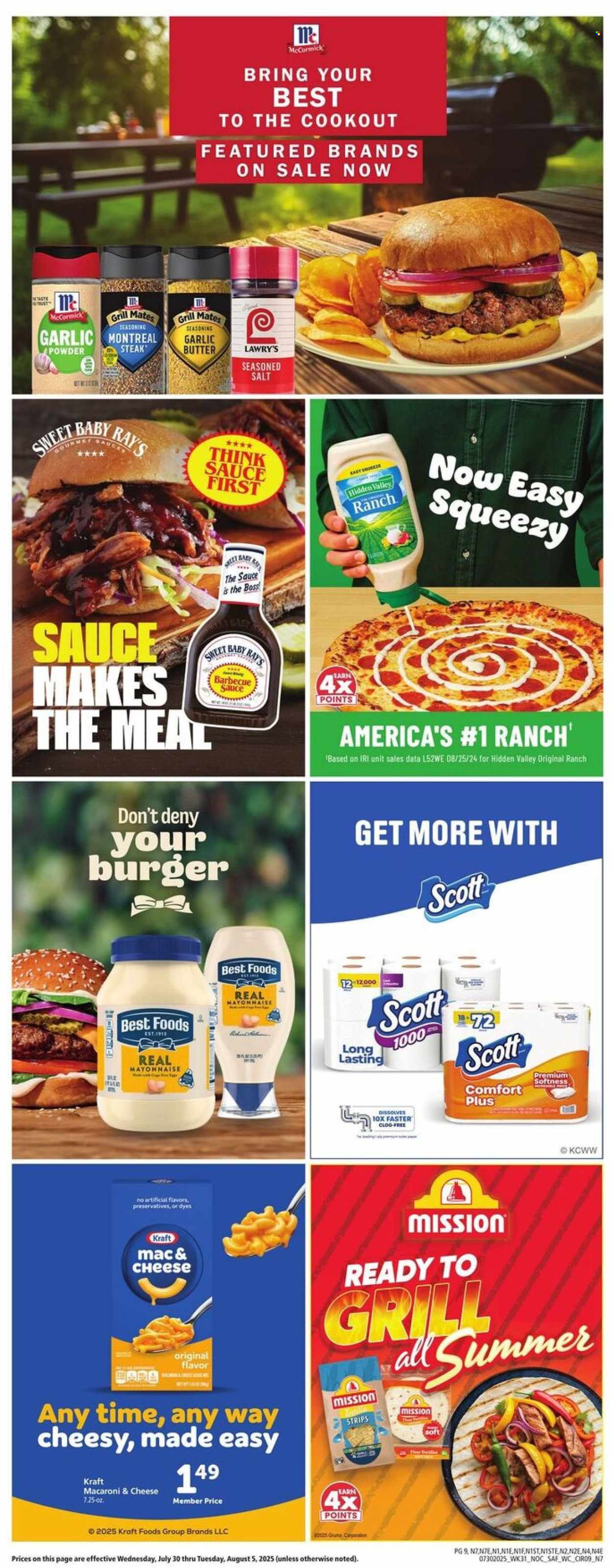 Safeway ad - 07/30/2025 - 08/05/2025. Page 9