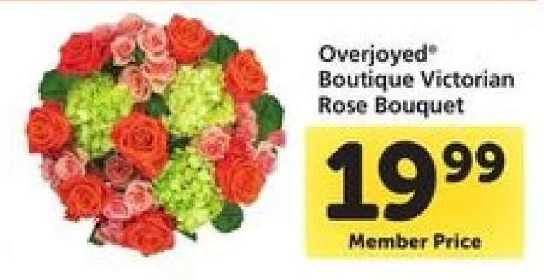 Overjoyed Boutique Victorian Rose Bouquet