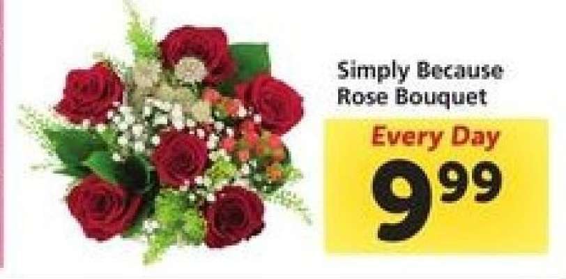 Simply Because Rose Bouquet