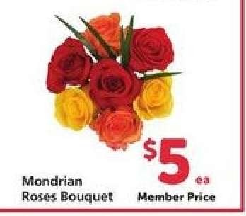 Mondrian Roses Bouquet