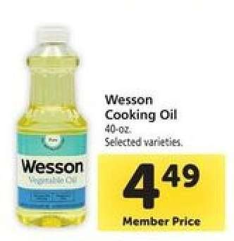 Wesson Cooking Oil