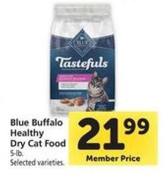 Blue Buffalo Healthy Dry Cat Food