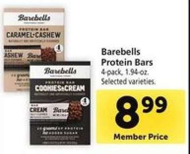 Barebells protein bars