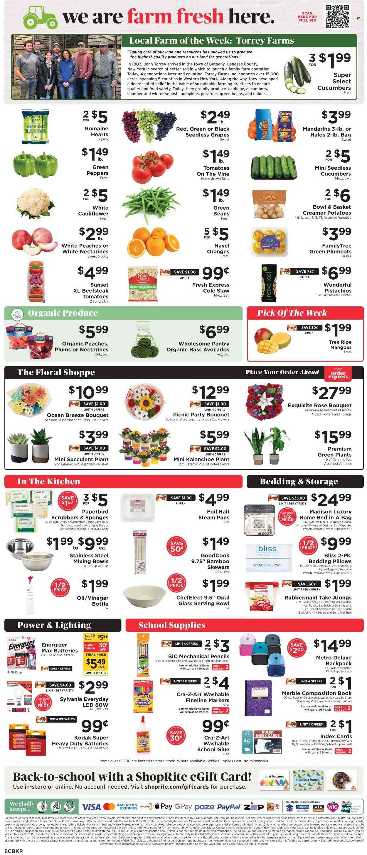 ShopRite ad - 07/27/2025 - 08/02/2025. Page 9