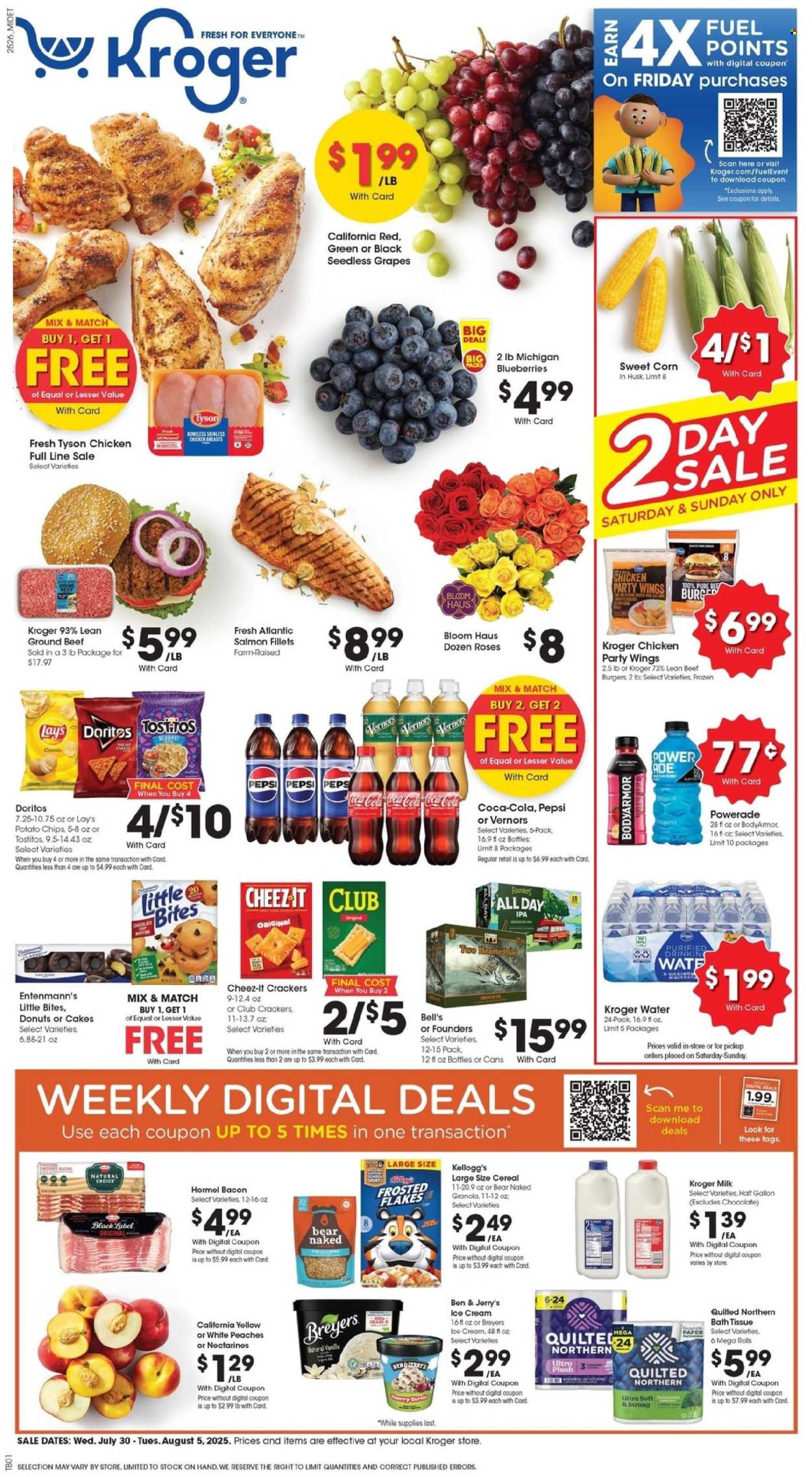 Kroger ad - 07/30/2025 - 08/05/2025. Page 1