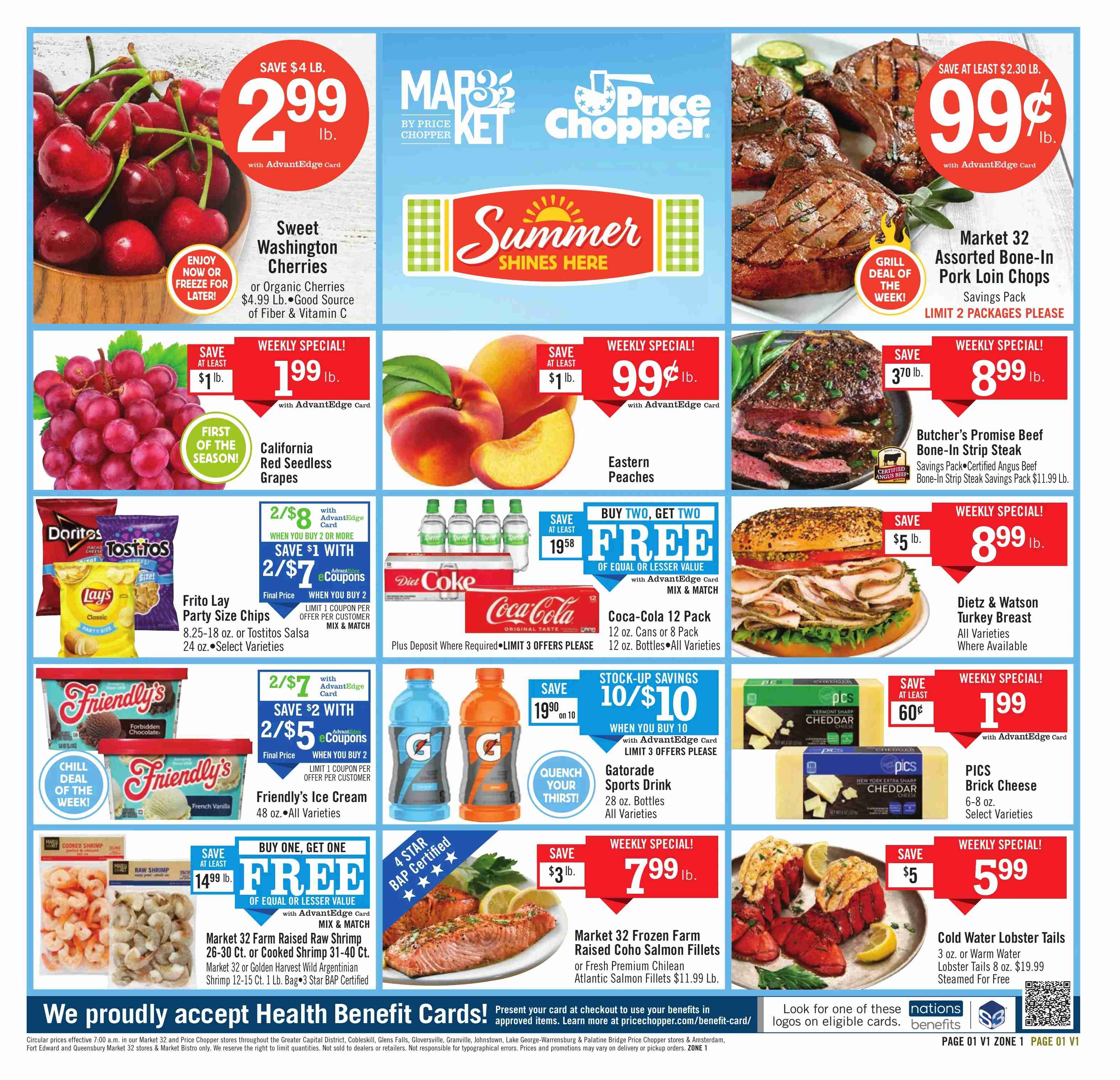 Price Chopper ad - 07/27/2025 - 08/02/2025. Page 1