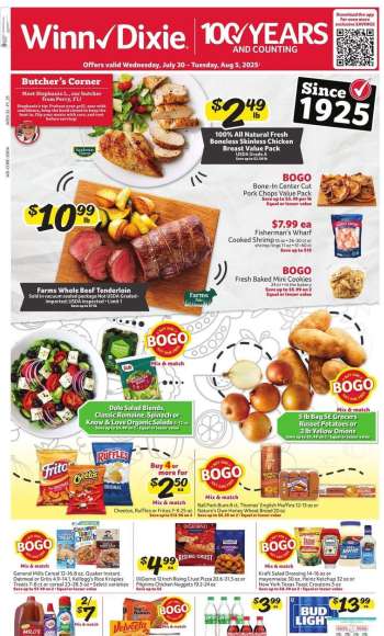 Winn Dixie Flyer - 07/30/2025 - 08/05/2025.