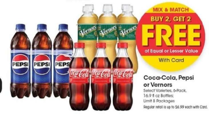 Coca-Cola, Pepsi or Vernors