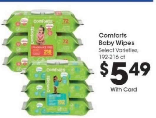 Comforts Baby Wipes