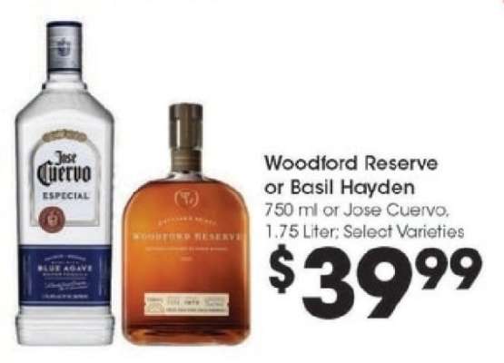 Woodford Reserve or Basil Hayden