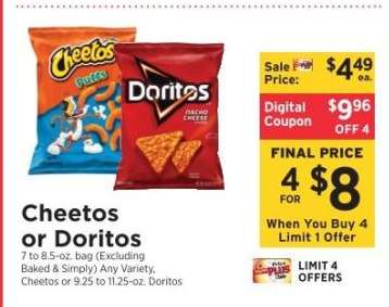 Cheetos or Doritos
