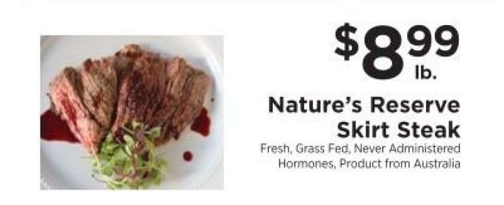 Nature's Reserve Skirt Steak