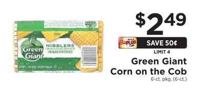 Green Giant Corn On The Cob