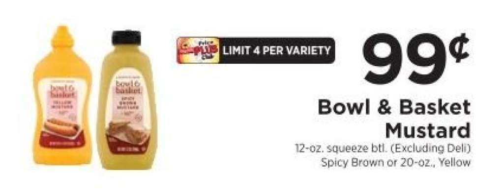 Bowl & Basket Mustard