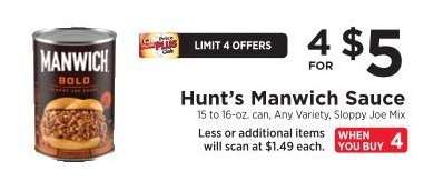 Hunt's Manwich Sauce
