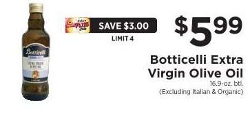 Botticelli Extra Virgin Olive Oil