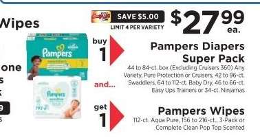 Pampers Diapers Super Pack