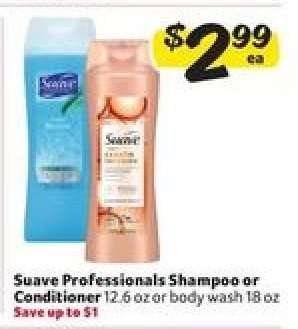Suave Professionals Shampoo or Conditioner