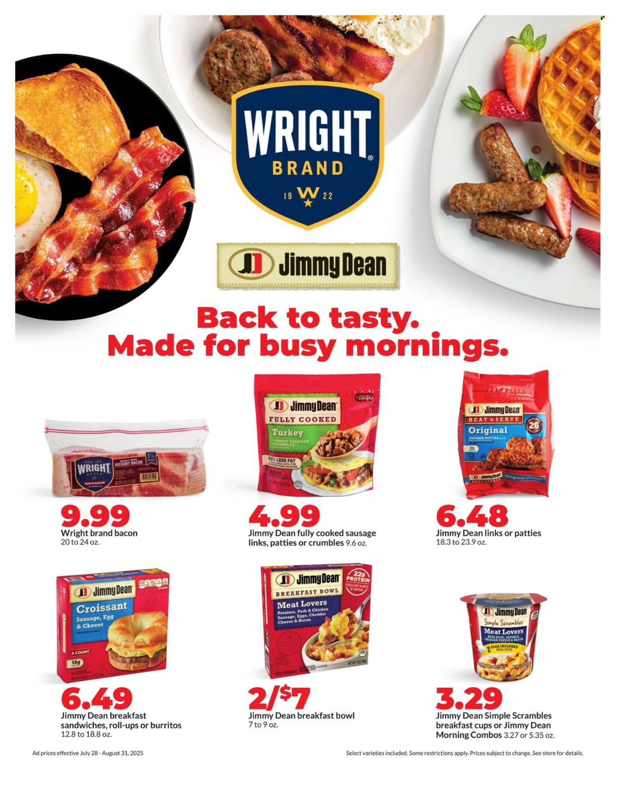 Hy-Vee ad - 07/28/2025 - 07/31/2025. Page 11