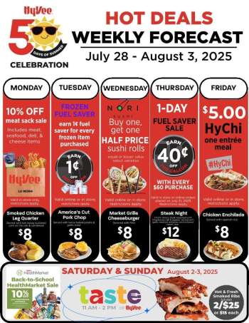 Hy-Vee Flyer - 07/28/2025 - 08/03/2025.
