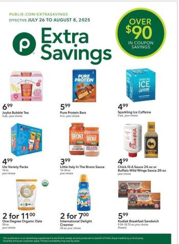 Publix Flyer - 07/26/2025 - 08/08/2025.