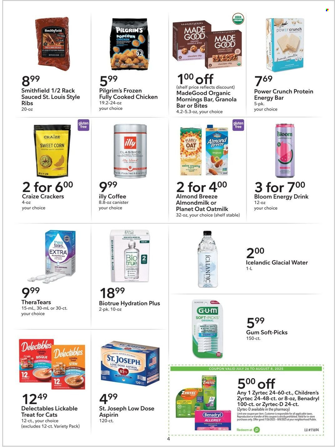 Publix ad - 07/26/2025 - 08/08/2025. Page 4
