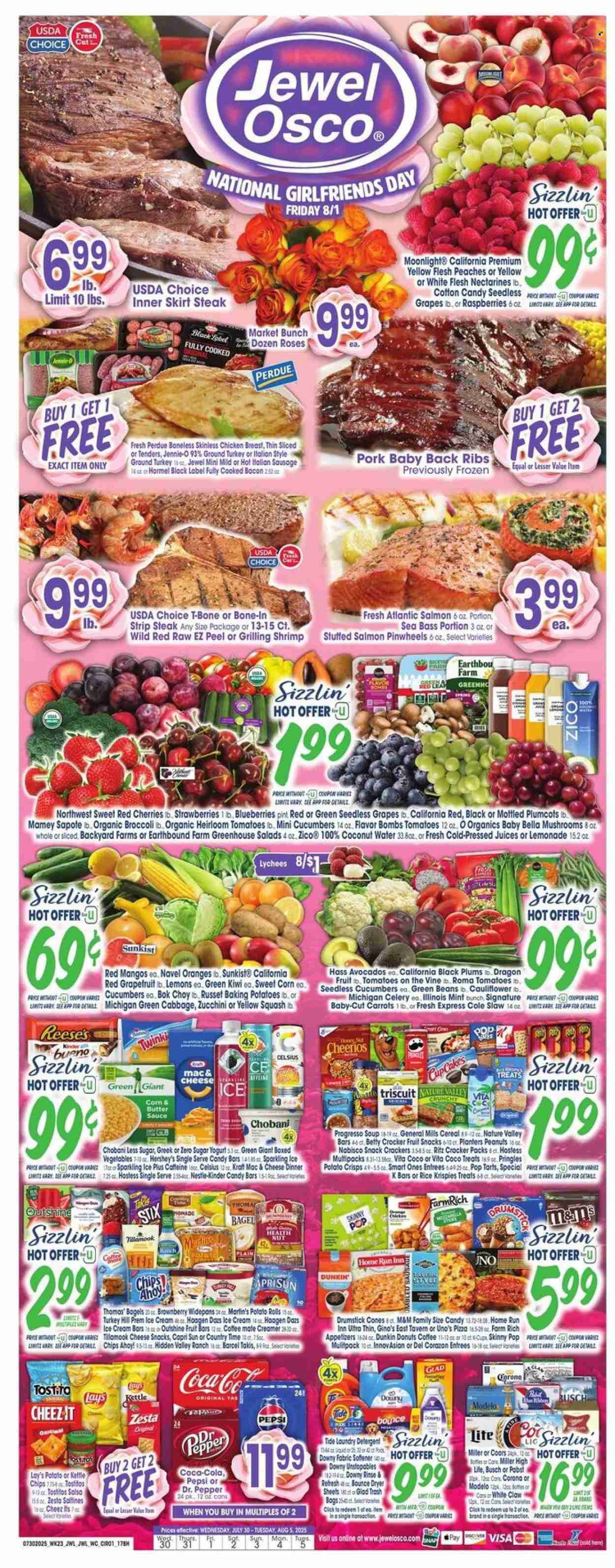 Jewel Osco ad - 07/30/2025 - 08/05/2025. Page 1
