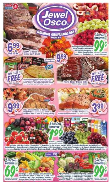 Jewel Osco Flyer - 07/30/2025 - 08/05/2025.