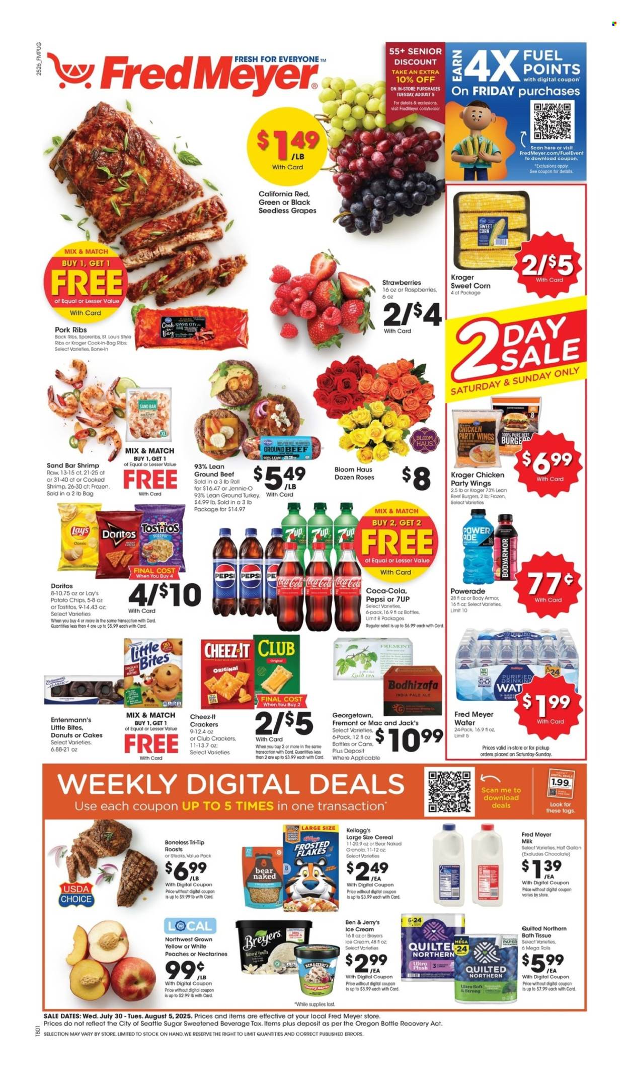 Fred Meyer ad - 07/30/2025 - 08/05/2025. Page 1