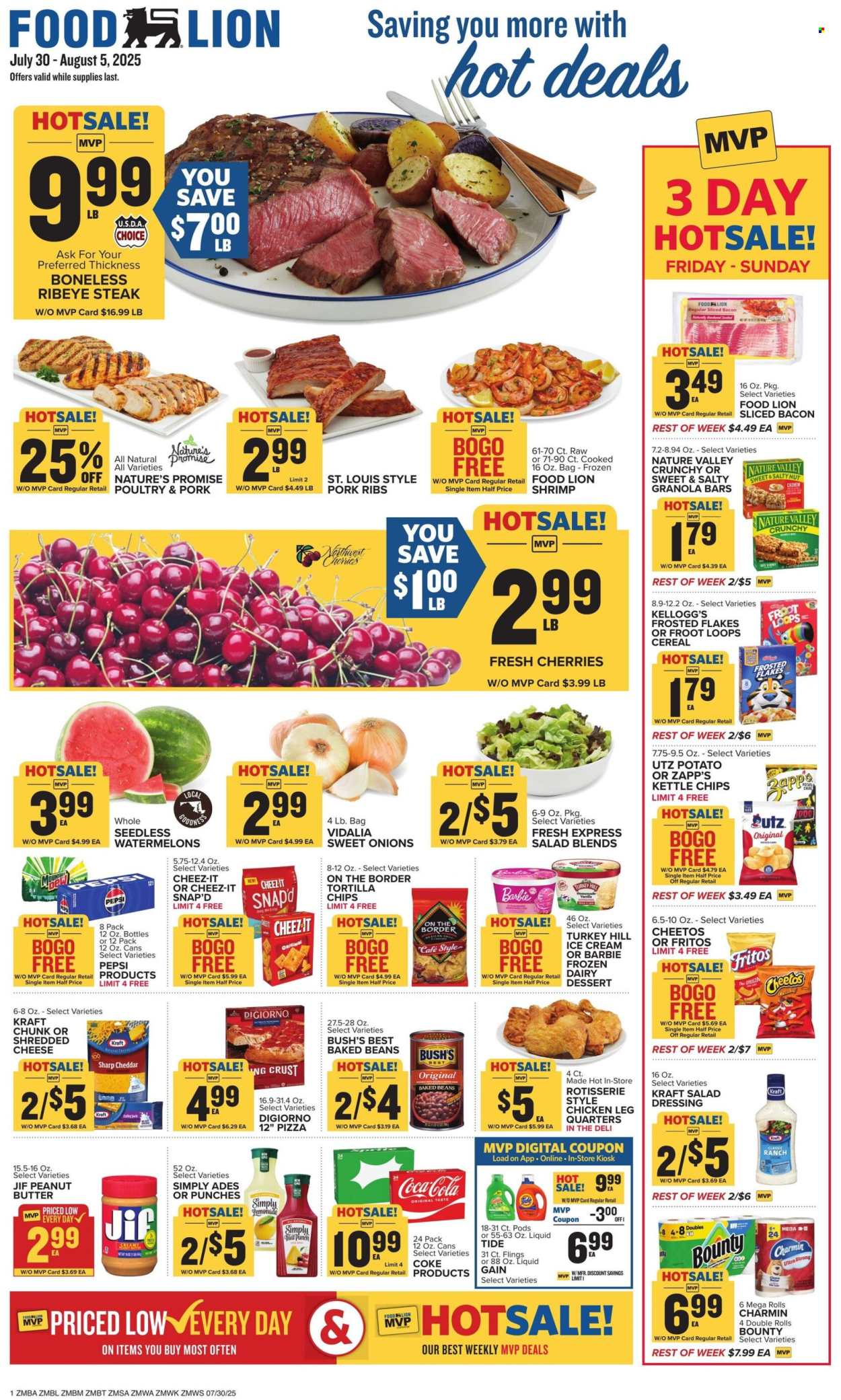 Food Lion ad - 07/30/2025 - 08/05/2025. Page 1