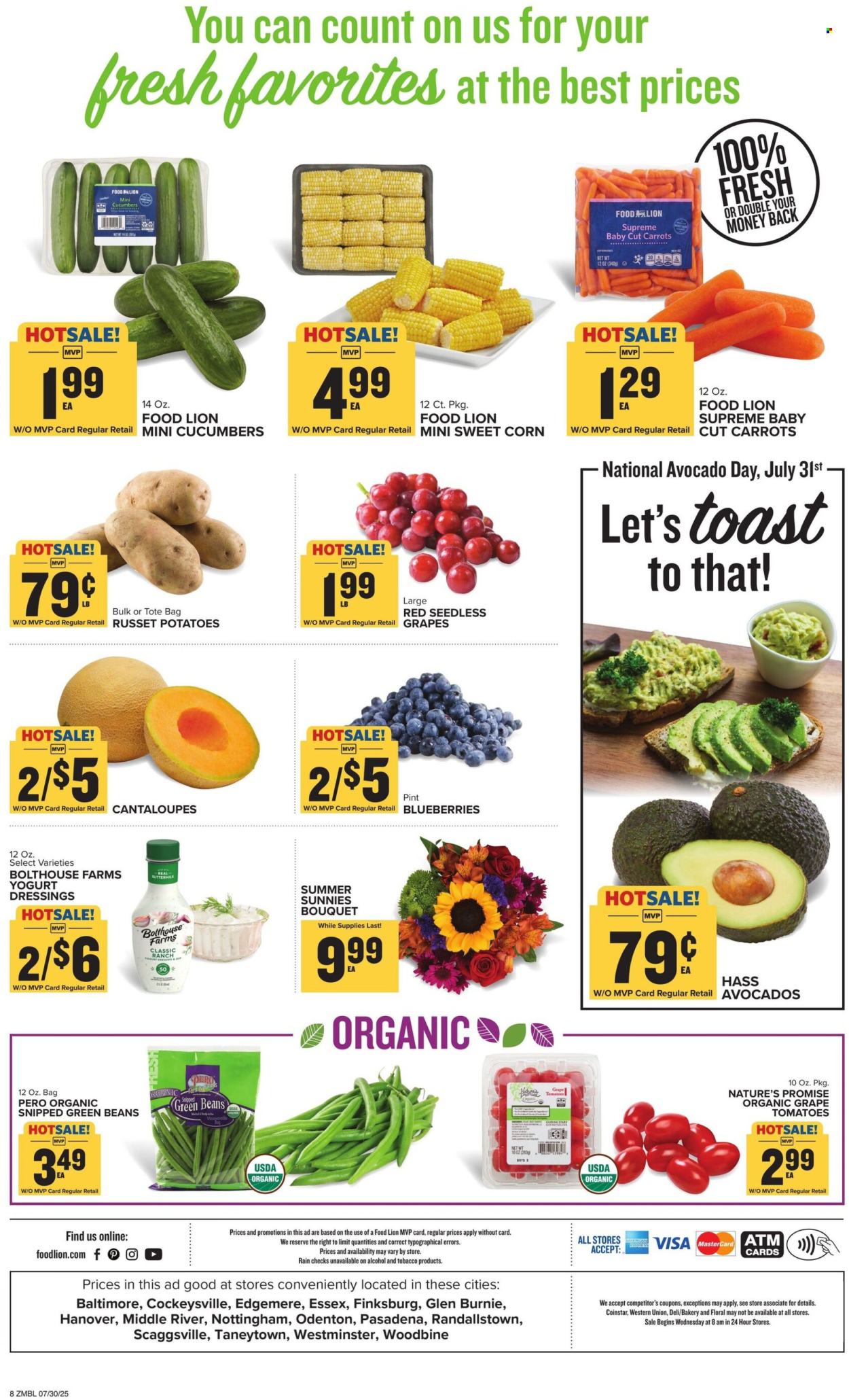 Food Lion ad - 07/30/2025 - 08/05/2025. Page 8