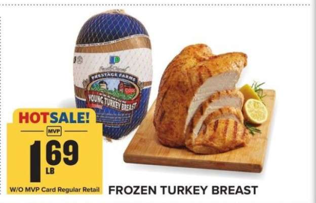 Frozen Turkey Breast