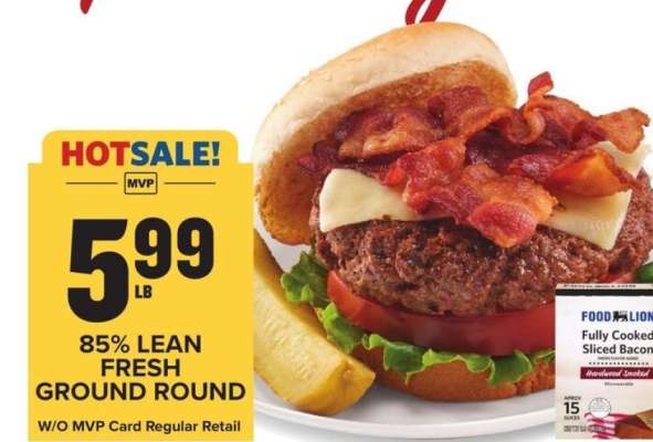 85% Lean Fresh Ground Round