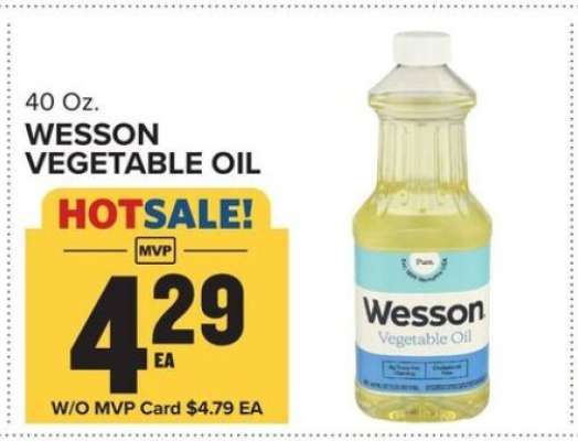 Wesson Vegetable Oil