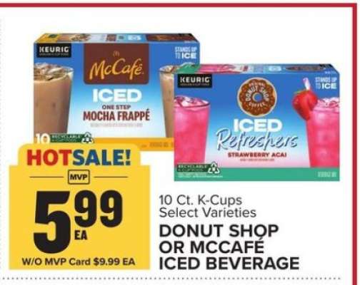Donut Shop or McCafé Iced Beverage